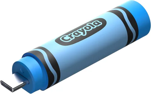 Vista 9 de SANDISK Unidad flash Crayola USB-C de 128 GB, Mango Tango, velocidades de lectura de hasta 300 MB/s, USB 3.2 Gen 1, USB tipo C, unidad