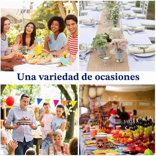 Vista 7 de Kinlop 50 Piezas Bandas de Spandex para Sillas Lazos Bandas para Sillas Bandas Deslizantes para Fundas Bandas Elásticas Lazos Sin Hebilla Azul