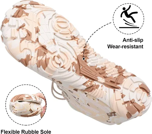 Vista 7 de XIHALOOK - Zapatos deportivos de senderismo para mujer y hombre, de secado rápido, para playa, caminar, kayak, surf, entrenamiento