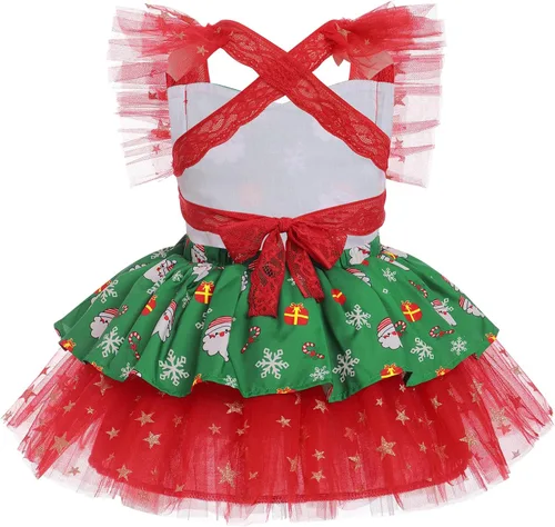 Vista 2 de Disfraz de primer Halloween para bebé, vestido de tutú de primer cumpleaños, vestido de novia para niñas de flores
