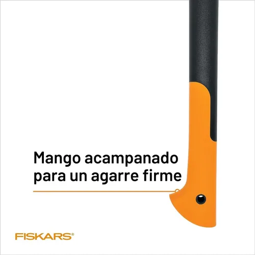 Vista 4 de Fiskars Hookaroon de 12 pulgadas, mango de agarre antideslizante con hoja puntiaguda y angular, herramienta de jardinería para rotar, arrastrar