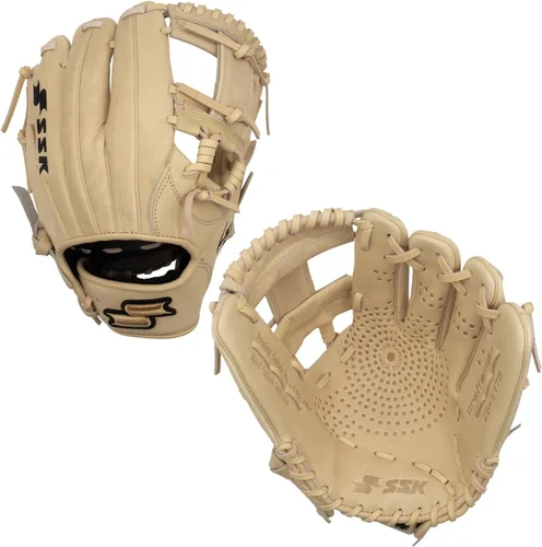 Vista 36 de SSK Z5 Craftsman Guante de béisbol para infield – 11.25” - 11.5” - 11.75” - 12” – Lanzamiento con mano derecha y izquierda