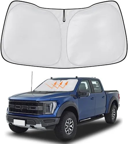 Vista 32 de Parasol para parabrisas BMW Serie 3 2006-2011 Accesorios Plegable Parasol para ventana delantera BMW Serie 3 Accesorios Parasol 240T Poliéster