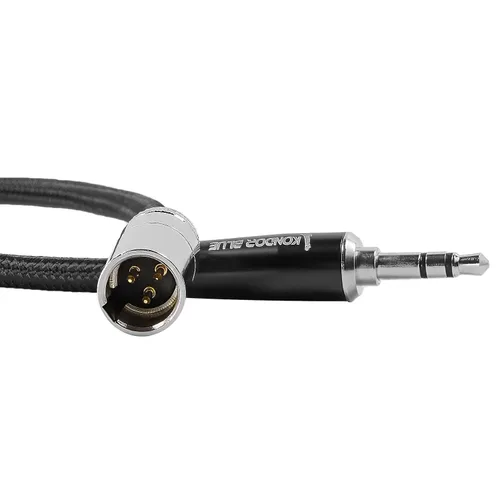 Vista 5 de KONDOR BLUE Conector estéreo Mini XLR a oro de 14 pulgadas para dispositivos de nivel de línea Compatible con mezcladores de audio y micrófonos