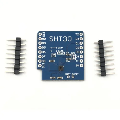 Vista 4 de DEVMO SHT30 Medición de temperatura y humedad I2C Shield compatible con WeMos D1 Mini por Envistia Mall