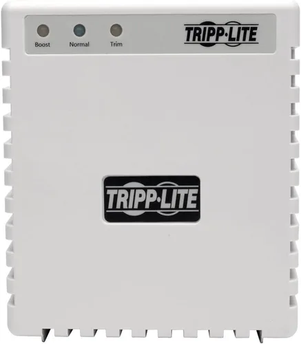 Vista 2 de Tripp Lite Acondicionador de energía 600W 120V, regulación automática de voltaje (AVR), protección contra sobretensiones de CA, 6 salidas (LS606M)