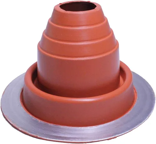 Vista 11 de Flashers #1 Silicona de alta temperatura flexible para techo Jack Pipe Boot Metal Roofing Pipe Flashing (Pipe OD 1/4" a 2")