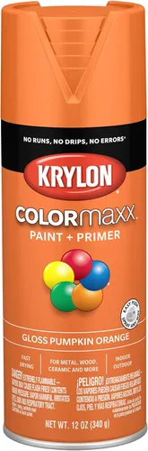 Vista 39 de Krylon K05554007 COLORmaxx Pintura en aerosol y base para uso en interiores y exteriores, color almendra satinada, 12 onzas (paquete de 1)