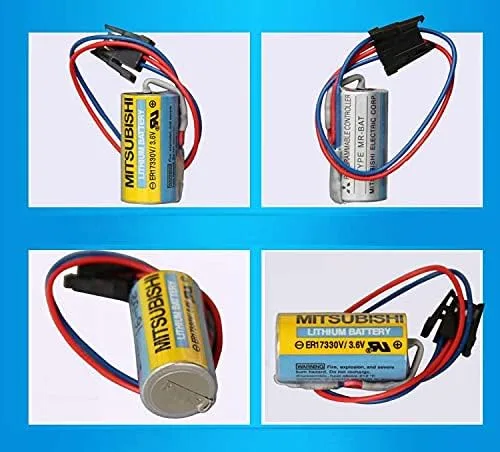 Vista 3 de SHENYANG 10PCS A6BAT ER17330V PLC Tamaño de batería 2/3A 3.6V Li-ion Batería US