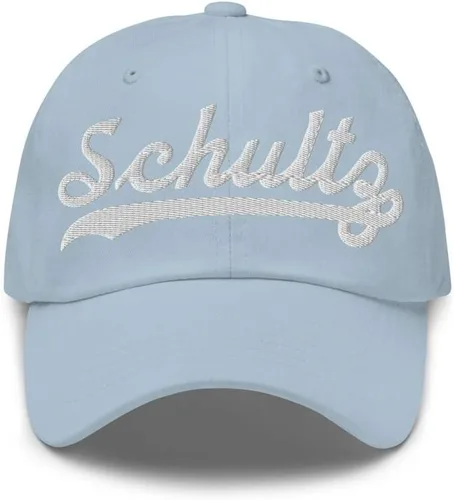 Vista 8 de Schultz Hat Schultz - Gorra de béisbol personalizada con apellido, gorra de apellido de familia, regalo unisex ajustable Black