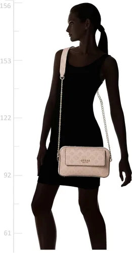 Vista 6 de GUESS Sirrah - Bolso cruzado con doble cremallera