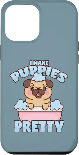 Vista 6 de iPhone 14 Dog Groomer Pug Dog Puppy Bath Dog Salon Case