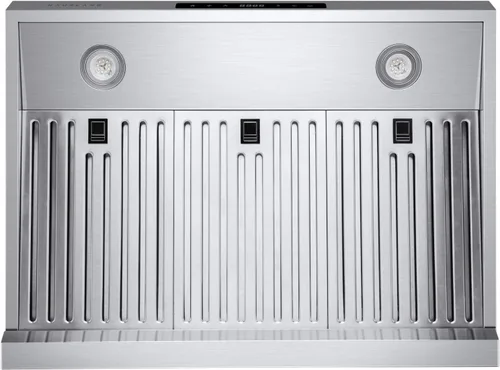 Vista 8 de Hauslane Campana extractora de 30 pulgadas debajo del gabinete, campana extractora de cocina de 900 CFM Extractor de 3 velocidades, campana