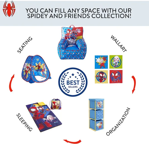 Vista 6 de Set de Bolsa Bandolera y Pijama Spidey y sus increíbles amigos