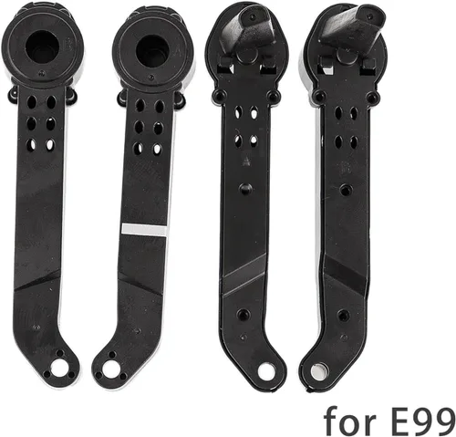 Vista 4 de Piezas de repuesto para drones E99 Pro, cuchillas de motor de brazo de plástico ABS, fácil de instalar, para E99 Pro, silencioso con mayor