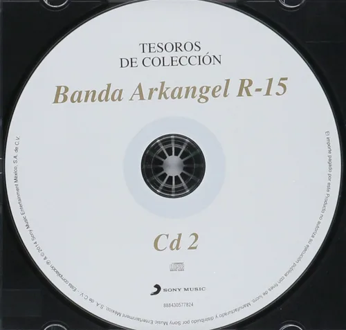 Vista 4 de Banda Arkangel R-15 Tesoros De Coleccion 'S 888430577824
