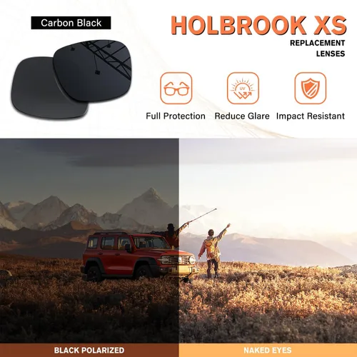 Vista 4 de Lentes de repuesto polarizadas prémium de 0.059 in para Oakley Holbrook/Holbrook XL/Holbrook Metal/Holbrook R/Holbrook XS