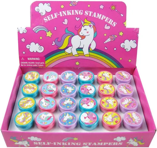 Vista 5 de Tiny Mills - 24 sellos de unicornio para niños