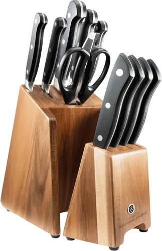 Vista 10 de Cuisine: pro WOLFGANG STARKE - Bloque de cuchillos (Klar, juego de 7 piezas)