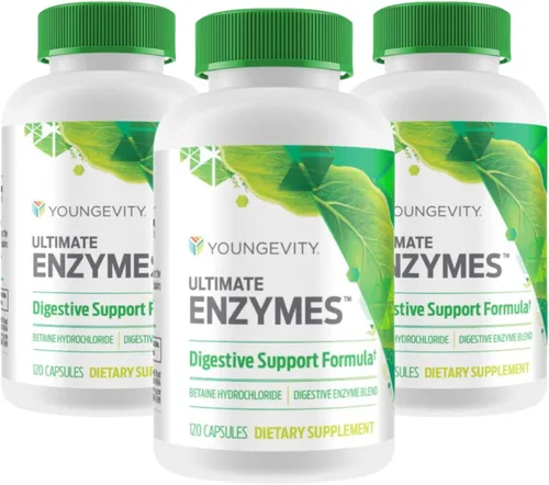 Vista 8 de Youngevity Ultimate Enzymes Multi-Enzyme Digestive Support, 120 Cápsulas