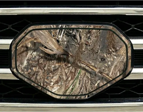 Vista 23 de Mossy Oak Graphics 14010-BI Break-Up Infinity Piel de emblema de auto, Blaze