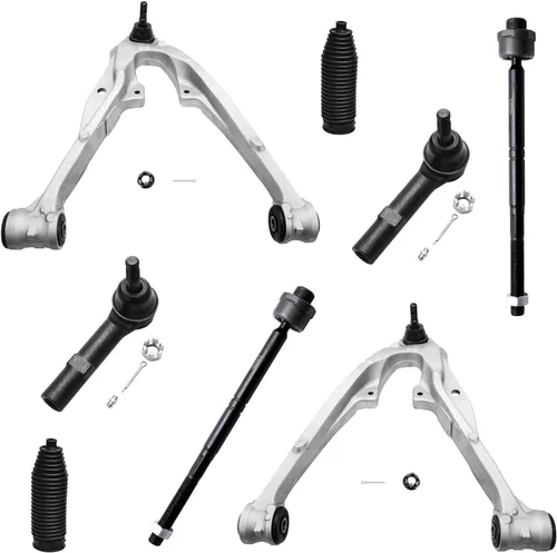 Vista 34 de Detroit Axle - Kit de suspensión frontal de 8 piezas para Chevy Silverado