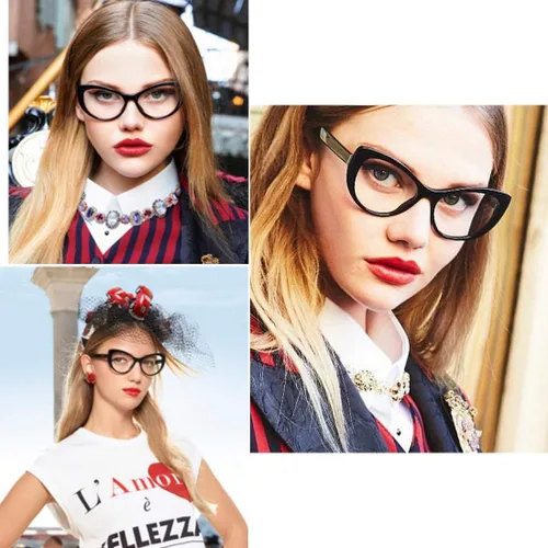 Vista 7 de FEISEDY Gafas de ojo de gato para mujer B2441