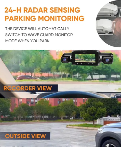 Vista 6 de Neideso Kit de cable rígido tipo C con detección de radar, adecuado para cámara de tablero de interfaz