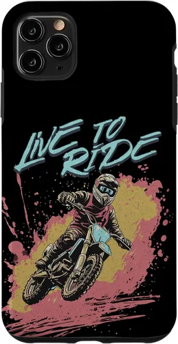 Vista 13 de Live to Ride Dirt Bike Motocross Racing Motorcycle Riding Case for iPhone 16