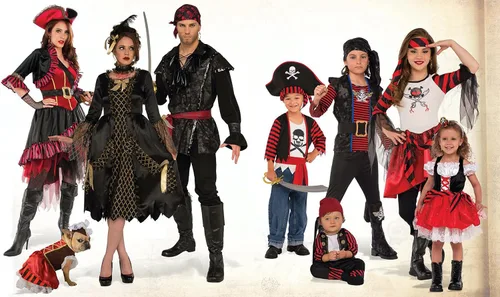 Vista 2 de Rubies Costume 630942-L Disfraz de pirata para niño, grande, multicolor