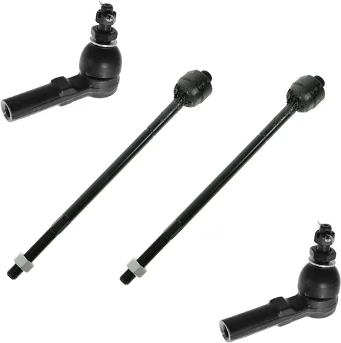 Vista 75 de TRQ Juego de varillas de acoplamiento delanteras interiores y exteriores, 4 piezas, compatible con Kia Soul 2014-2019 15-19 Soul EV