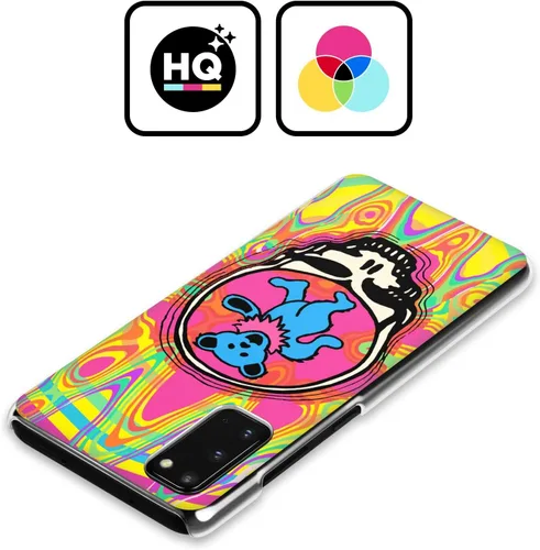 Vista 2 de Head Case Designs Funda rígida con licencia oficial de Grateful Dead Bear Trends compatible con Samsung Galaxy S20 FE / 5G
