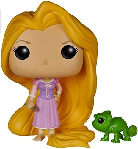 Vista 2 de Funko POP Disney Enredados: Rapunzel y Pascal