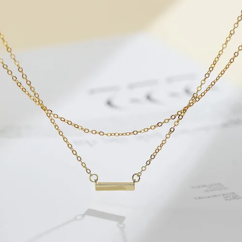 Vista 5 de Collner Collar con colgante de corazón de oro de 14 quilates para mujer, delicado collar de estrella, gargantilla de mal de ojo, collar bohemio