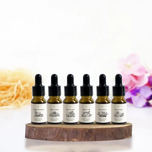 Vista 2 de PRISTINE Top 4 Hotel Blend - Juego de aceites aromáticos para difusor electrónico a base de agua para el hogar, humidificador, aroma para el hogar