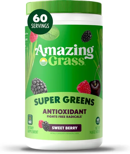 Vista 12 de Amazing Grass Mezcla de vegetales verdes Alcalinizante y Desintoxicante: Mezcla para batidos, Limpieza con super vegetales y polvo de raíz