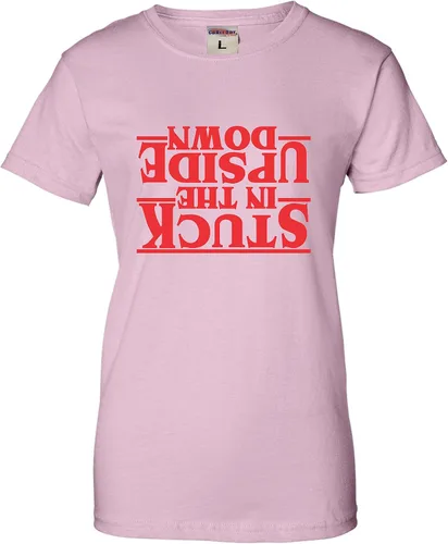 Vista 28 de Go All Out Camiseta para mujer Stuck in The Upside Down