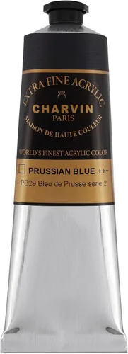 Vista 129 de Charvin Pintura acrílica profesional extrafina – verde absenta, tubo de 2.1 fl oz, pigmentos de triple fresado, resistente a la luz, pinturas