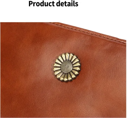 Vista 3 de Cartera de mano medieval con correa de muñeca para mujer