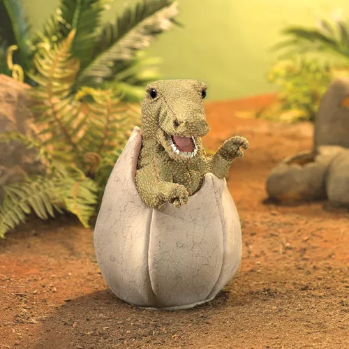 Vista 2 de Folkmanis, Huevo de dinosaurio títere