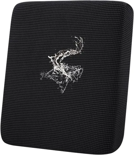 Vista 107 de Fundas impermeables para sofá seccional, fundas de cojín antideslizantes para sofá Ajuste seccional en forma de L, tela jacquard elástica, parte