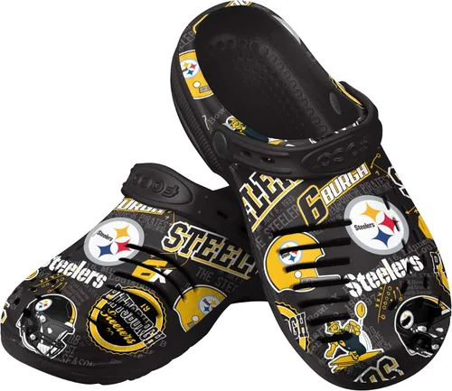 Vista 9 de FOCO Arizona Cardinals NFL Mens Historic Print Clog with Strap