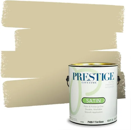 Vista 23 de PRESTIGE Pintura exterior e imprimación en uno, Apalaches, plano, 1 galón