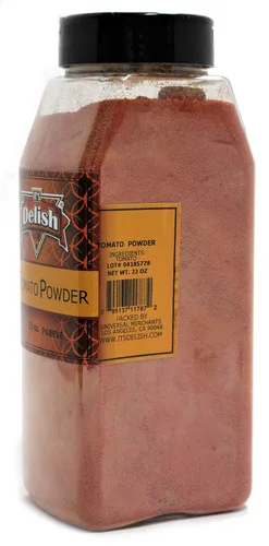 Vista 3 de It´s Delish - Tomate en polvo gourmet totalmente natural en tarro grande de 23 onzas