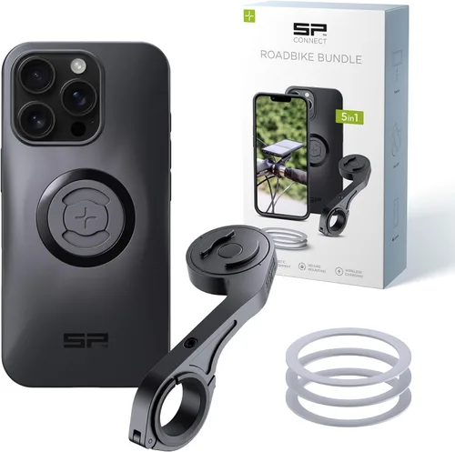 Vista 12 de SP CONNECT Paquete de bicicleta de carretera SPC+ Compatible con iPhone 11 Pro/XS/X Negro