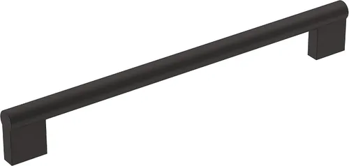 Vista 77 de Amerock Versa 3-3/4 pulgadas (96 mm) de centro a centro Bronce champán Manija de gabinete - paquete de 10 unidades Champagne bronce