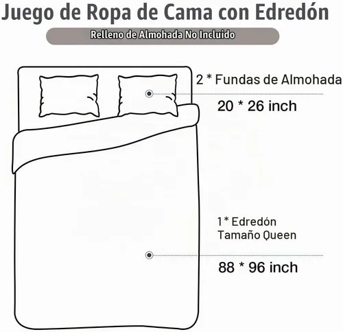 Vista 7 de Lekesky Juego de edredón gris tamaño Queen, 3 piezas (1 edredón + 2 fundas de almohada), edredón bohemio reversible ligero de microfibra suave