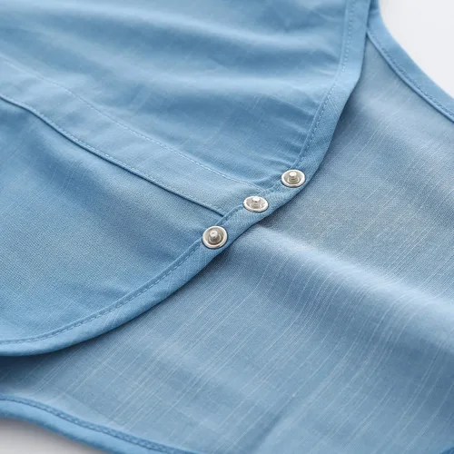 Vista 5 de Trajes de caballero para bebés, camisa de manga corta para bebé+pantalones con babero+corbata de lazo conjunto de ropa