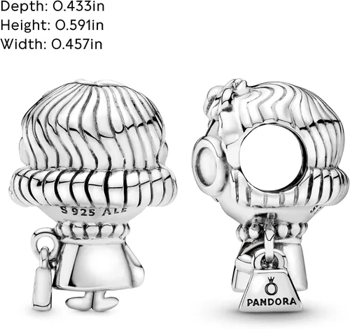 Vista 5 de PANDORA Joyería de plata de ley para abuela Metal Esmalte no aplica