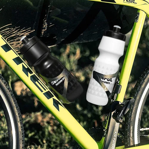 Vista 4 de GEMFUL Botella de agua para bicicleta sin BPA, 25.4 fl oz, paquete de 2